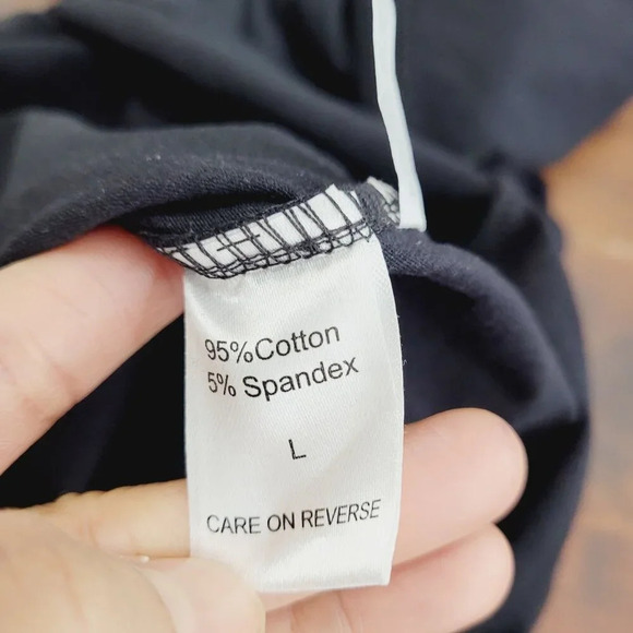 NWT New York & Com Long Black Midi Sheath Dress Crisscross Back Size L  7PT - Picture 5 of 8